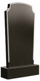 Модель памятника №7 вертикальный, современный, прямоугольный, мужской